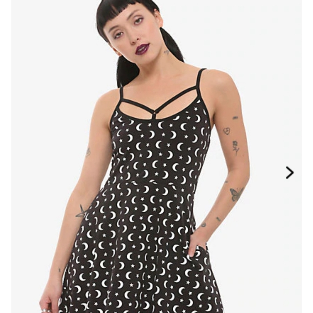 Moon and star dress